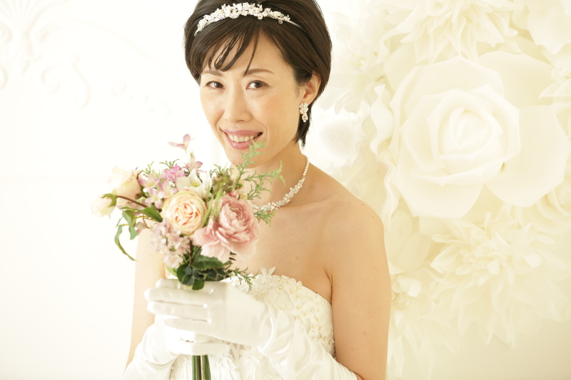 花嫁をクローズアップ♡