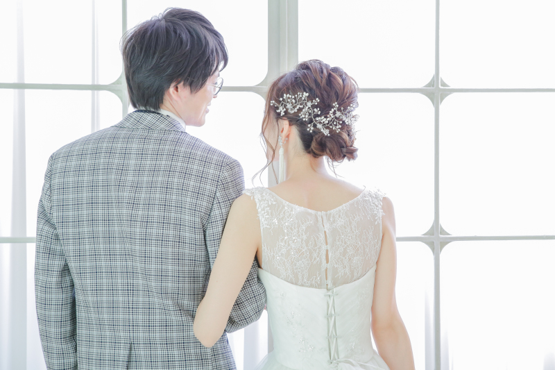 洋装スタジオ撮影