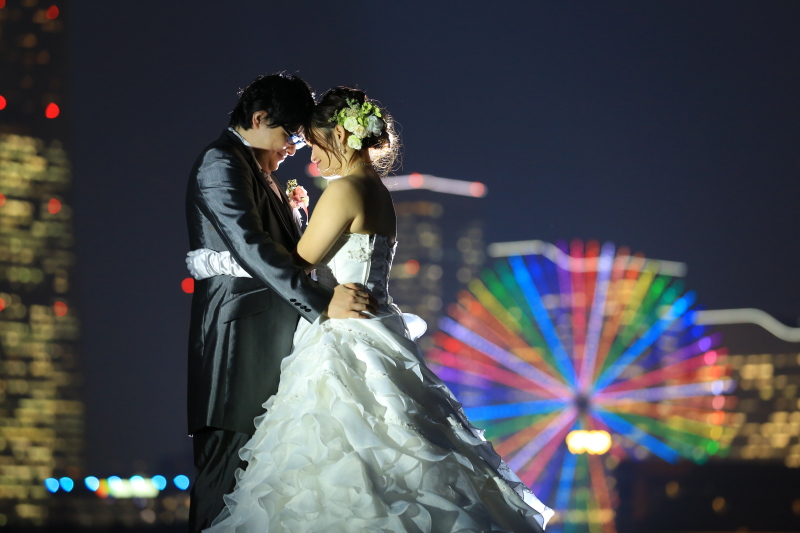 ドラマチックな夜景