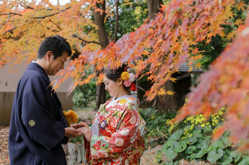 横溝屋敷紅葉ロケーション撮影