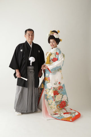 和装でしっとり