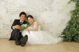 スタイリッシュにスタジオ撮影