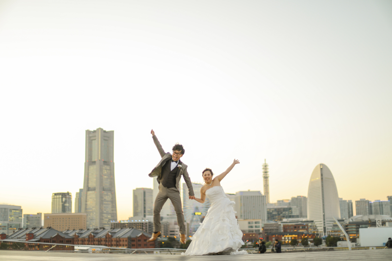 最後は楽しくジャンプショットを!