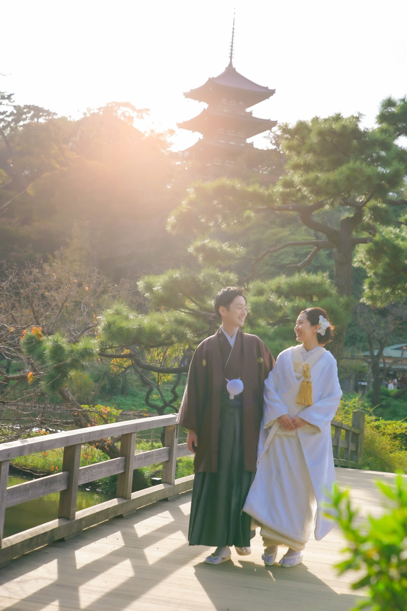 日が低くなってくると、暖かく穏やかなイメージに