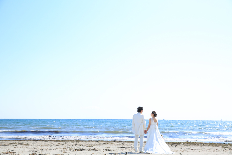 洋装ロケーション撮影・由比ヶ浜