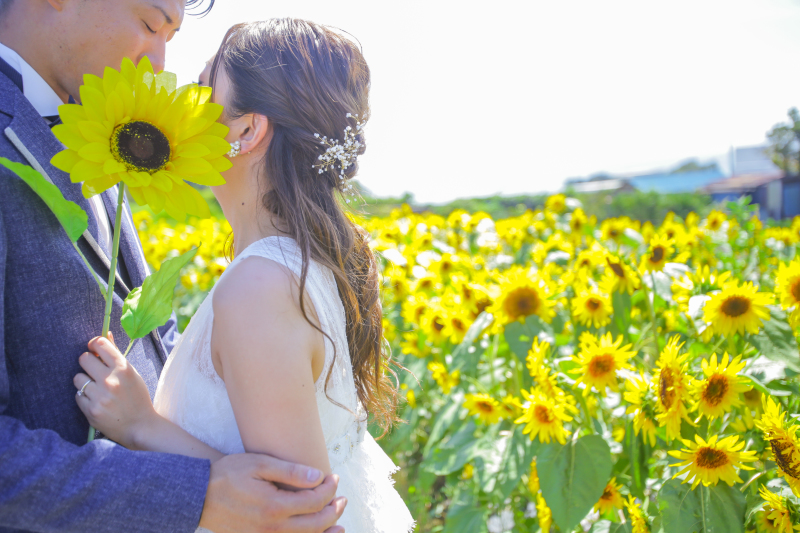 季節のお花とともに。