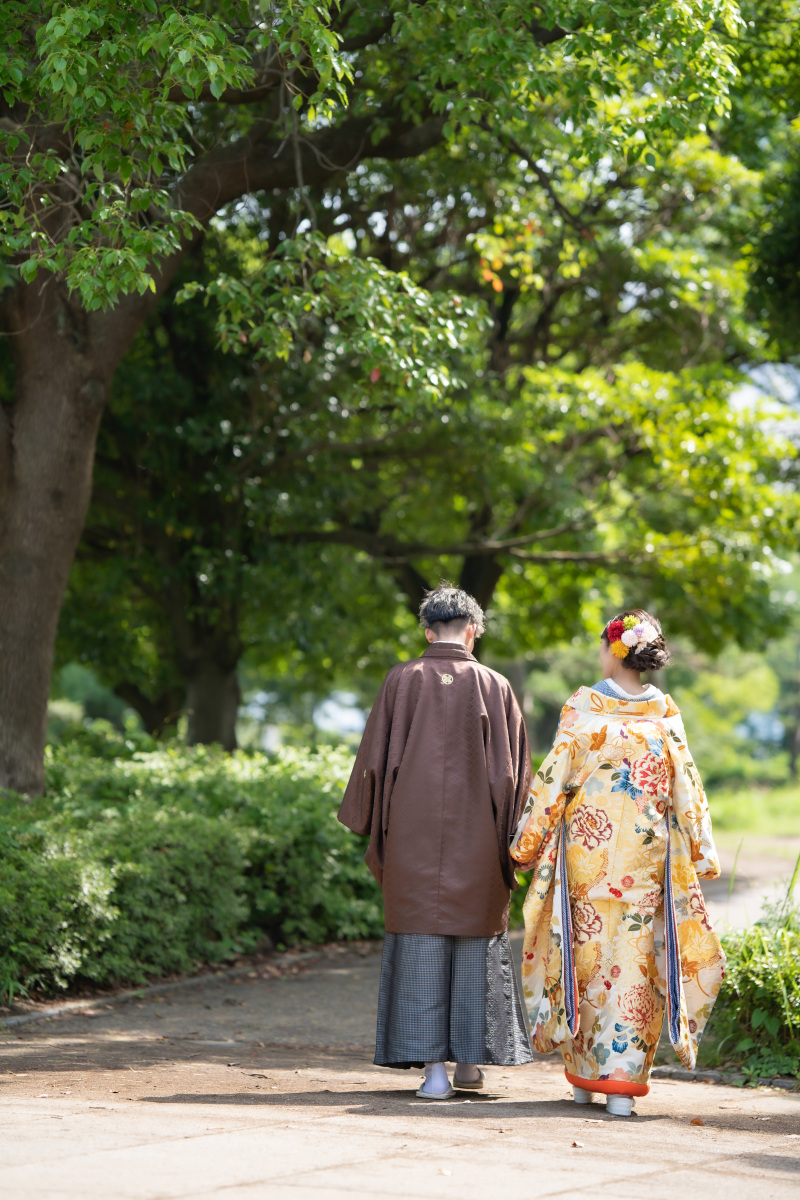 海だけで終わらない!深緑の木々も素敵!