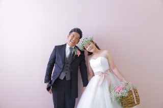 笑顔の絶えないスタジオ撮影♪