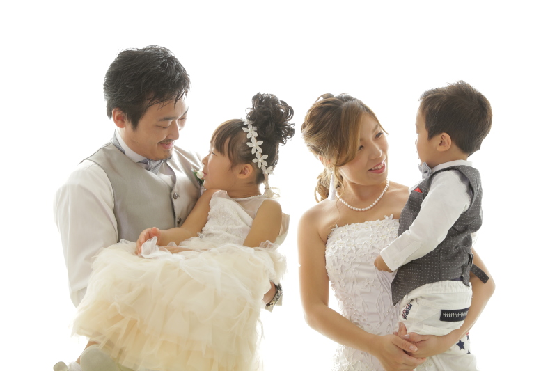 スタジオ洋装撮影