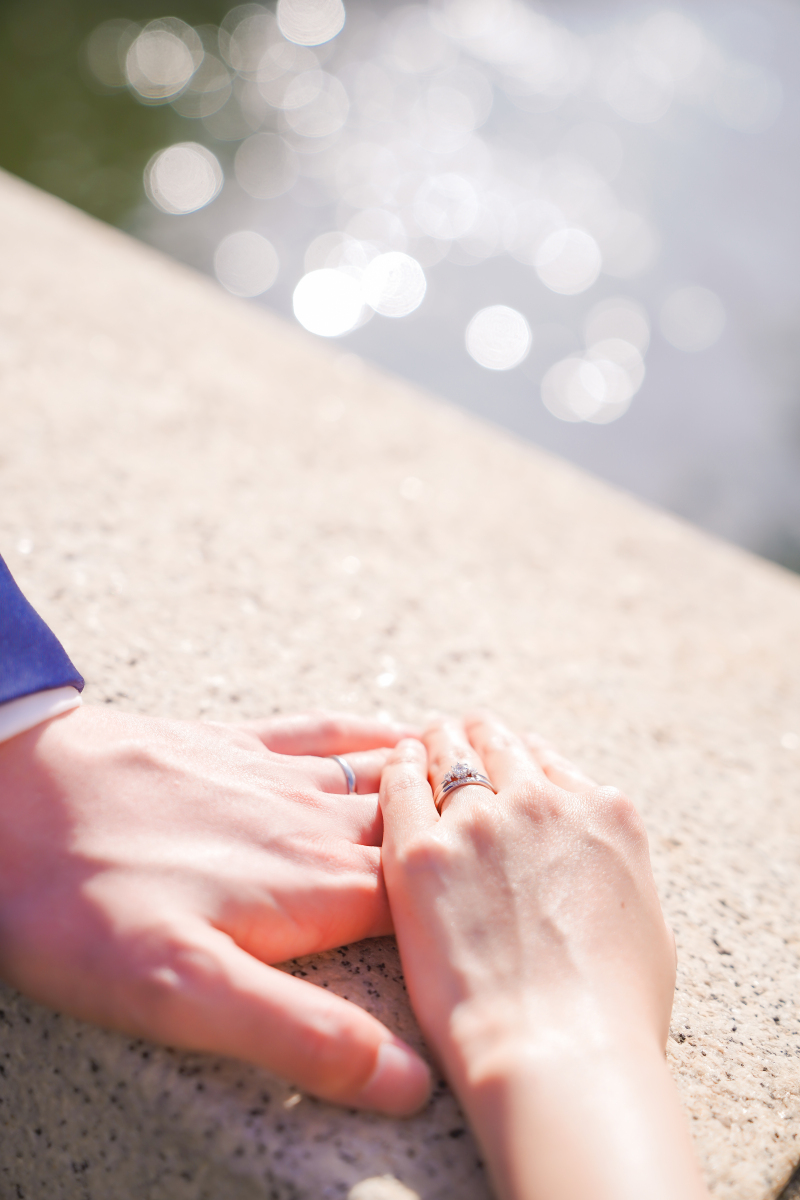 運河に差し込む日の光も綺麗！