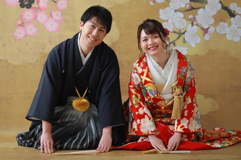 スタジオに戻って定番ショット