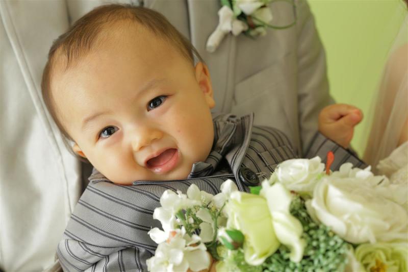 お子様お1人のお写真も♪