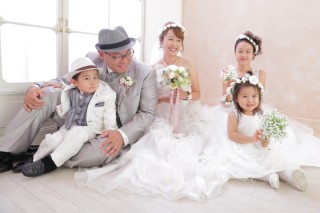 洋装スタジオ撮影