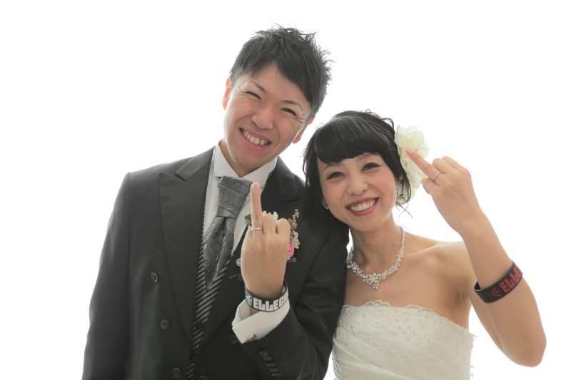 ロックなポーズで♪