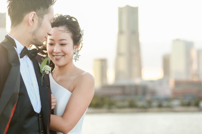 お2人の素の表情を