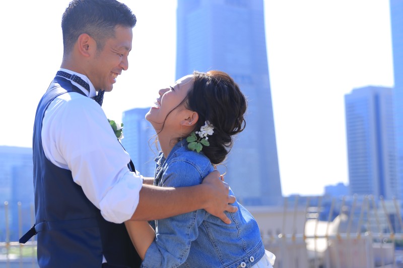 屋上テラス撮影