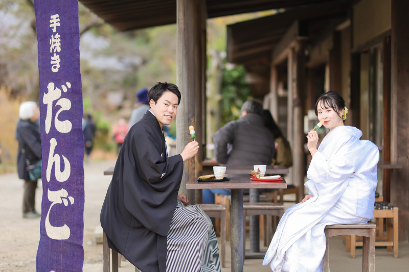 だんごと一緒に♪