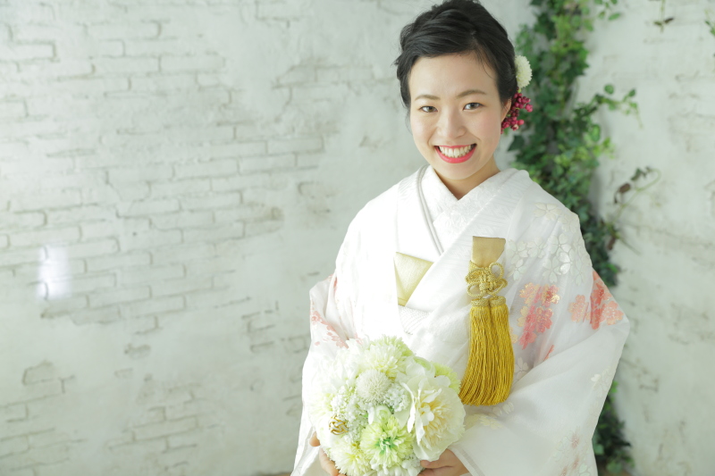 ボールブーケで華やかに☆