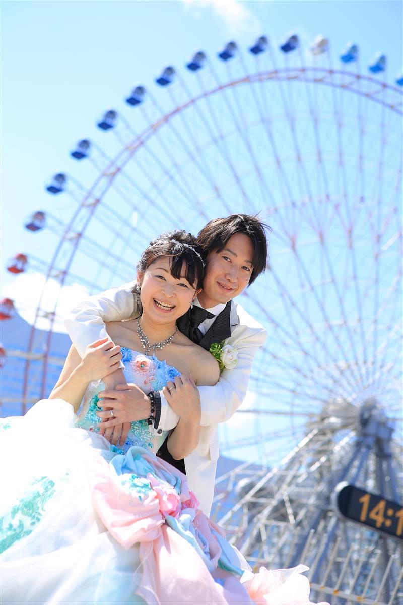 エレベーターで屋上テラスへ♪