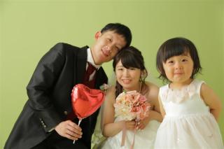 3人仲良し家族♪