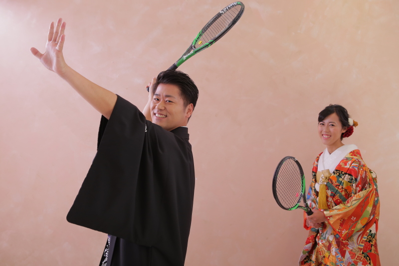 お持込小物も一緒に♪