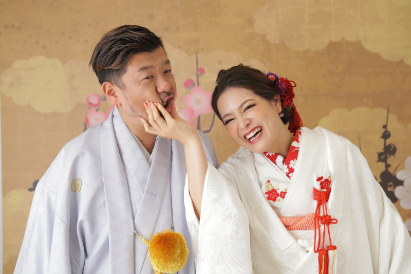 お2人らしいお写真を撮りましょう!