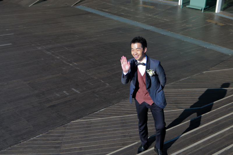 応援する旦那様