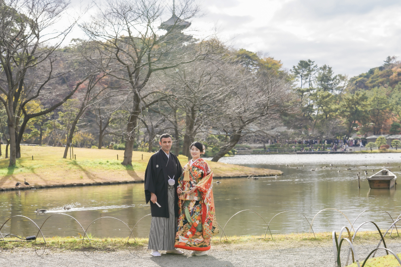 三渓園ロケーション撮影