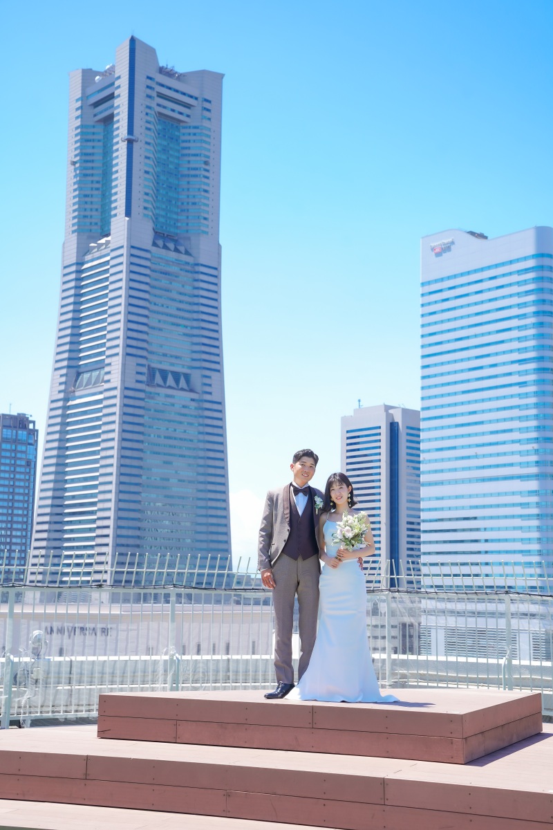 最後はテラスに出て!