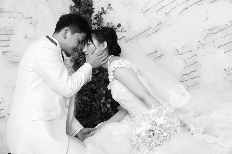 モノクロでシックに