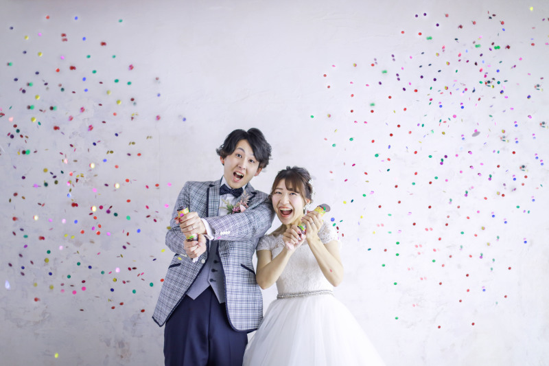 お持ち込みのお小物を使用して