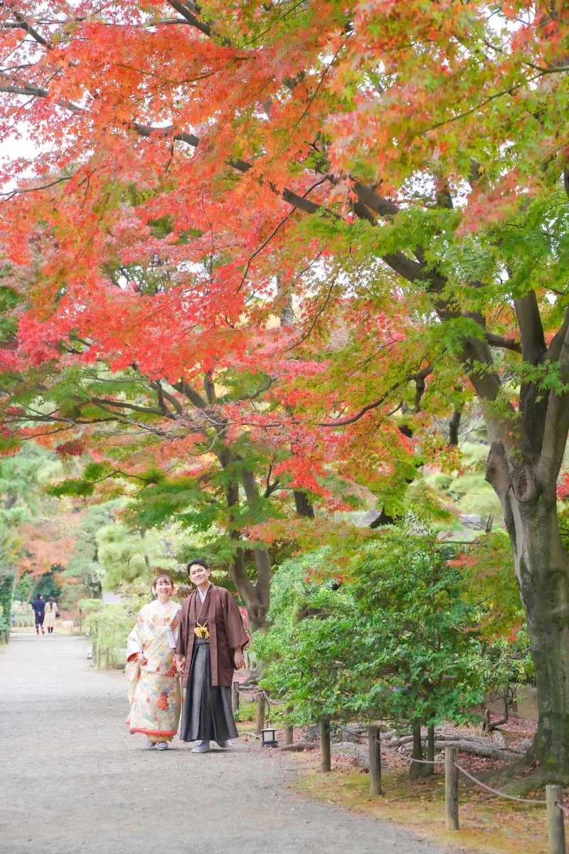 紅葉シーズン!三渓園ロケーションプラン