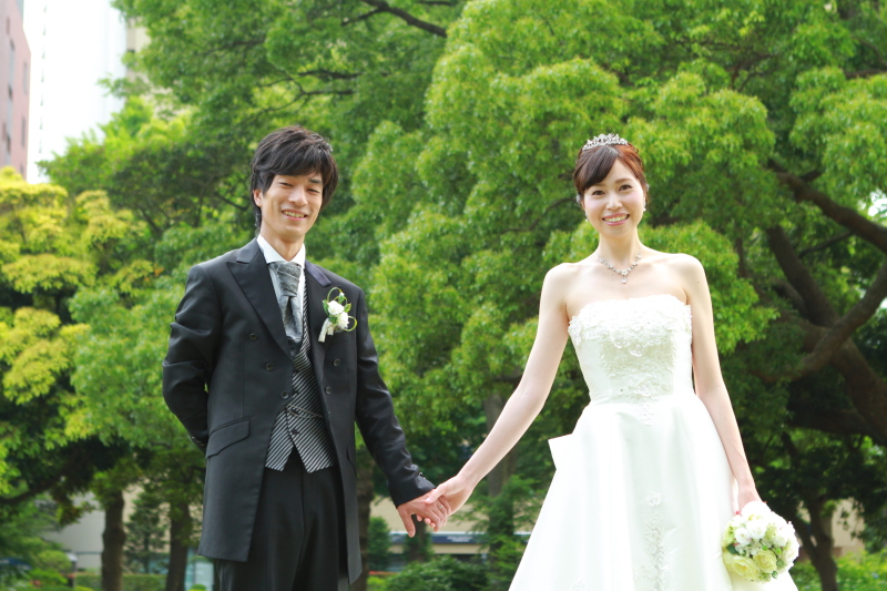 公園でナチュラルに♪