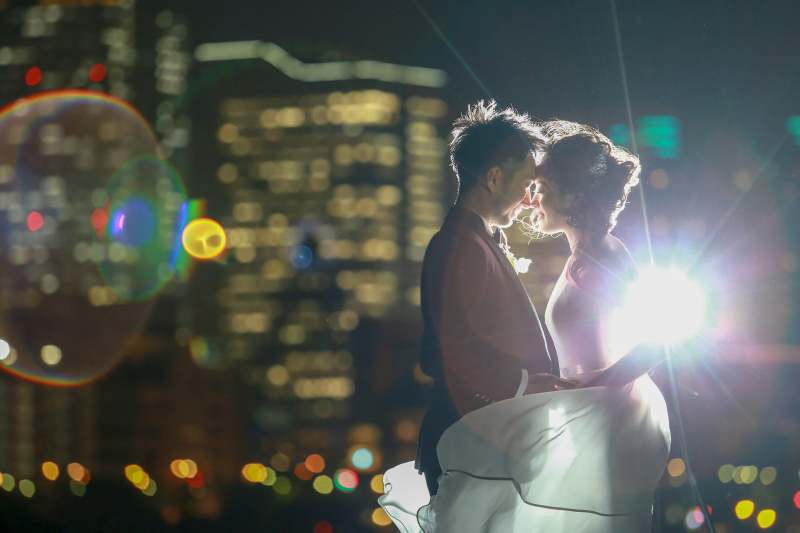 最後はドラマチックに。