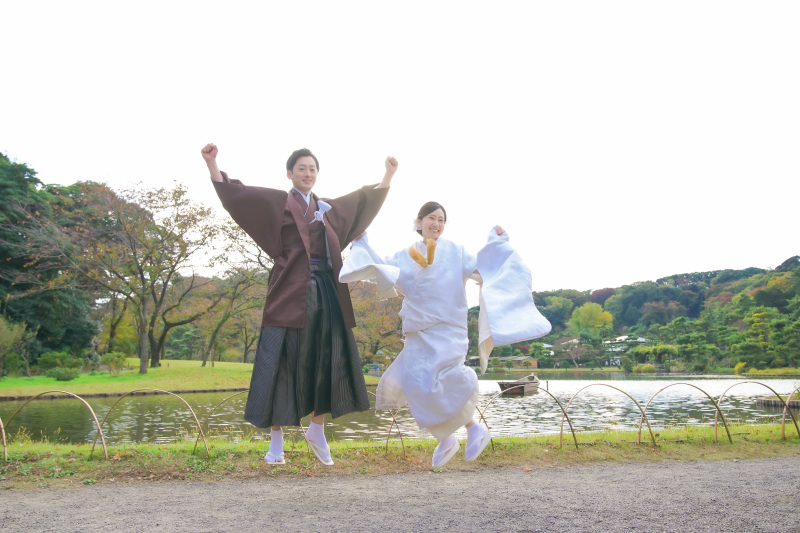 最後はジャンプ!