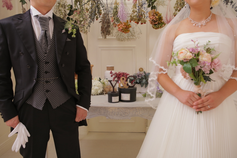 イニシャルオブジェでおしゃれに★*。