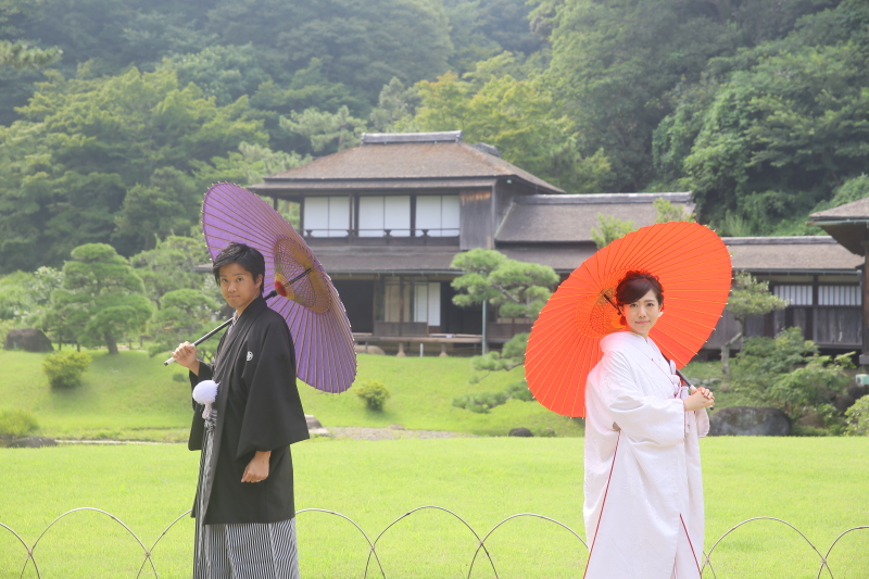 和装庭園ロケーション♪