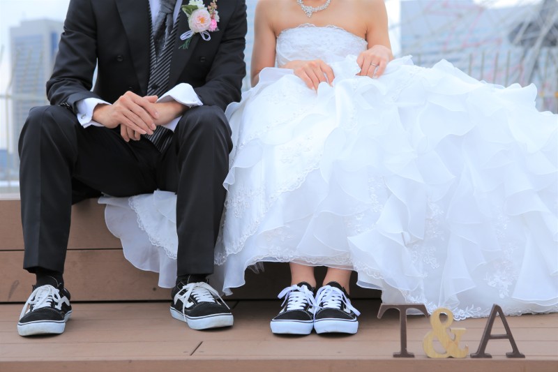 カジュアルな足元ショット♡