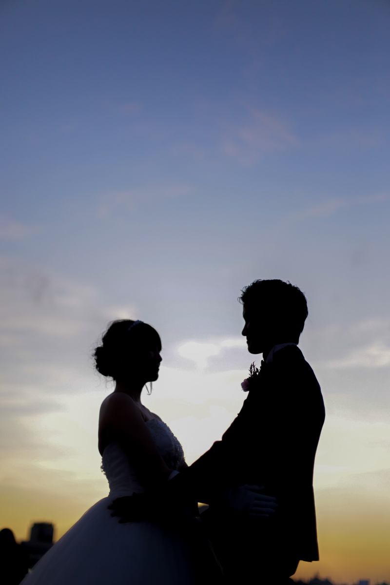 シルエット撮影