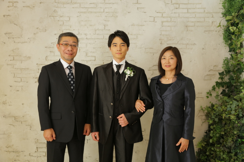 ご両親と一緒に♪