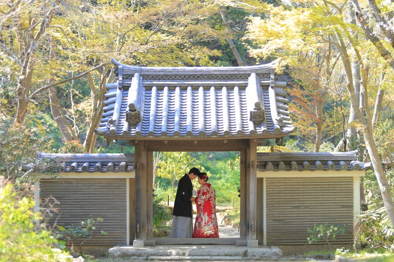 ロケーション撮影　三渓園