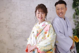 和洋装スタジオ撮影