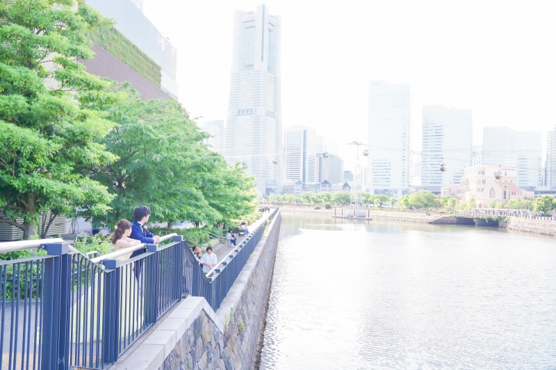 お散歩ロケは街中も魅力的！