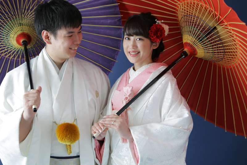 人気の和傘で素敵ショット♪