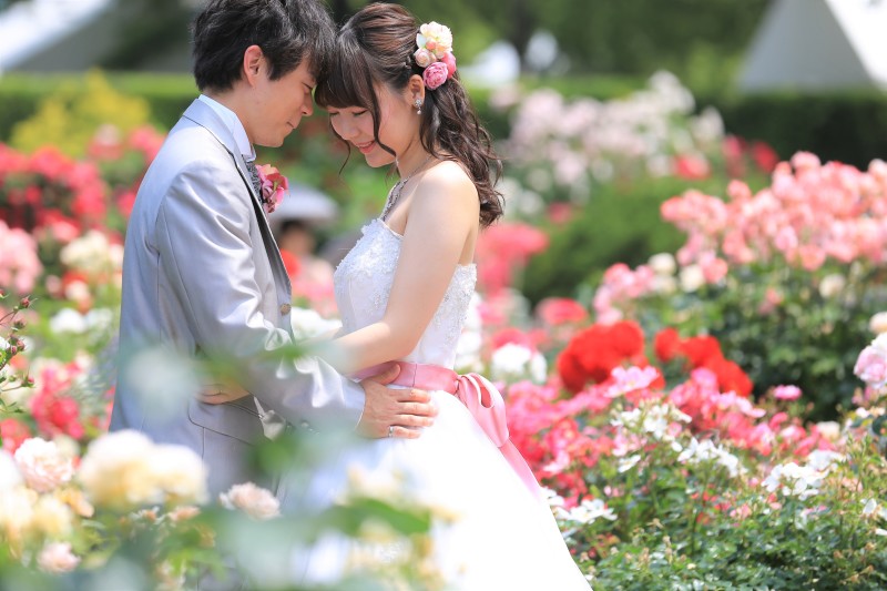 都会に広がるお花畑