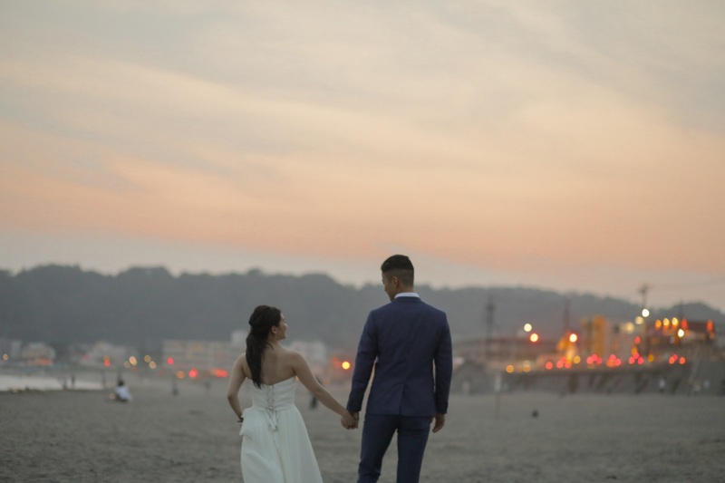 和洋装ロケーション撮影