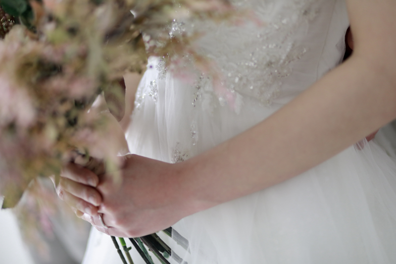 お持ち込みの小物と共に。