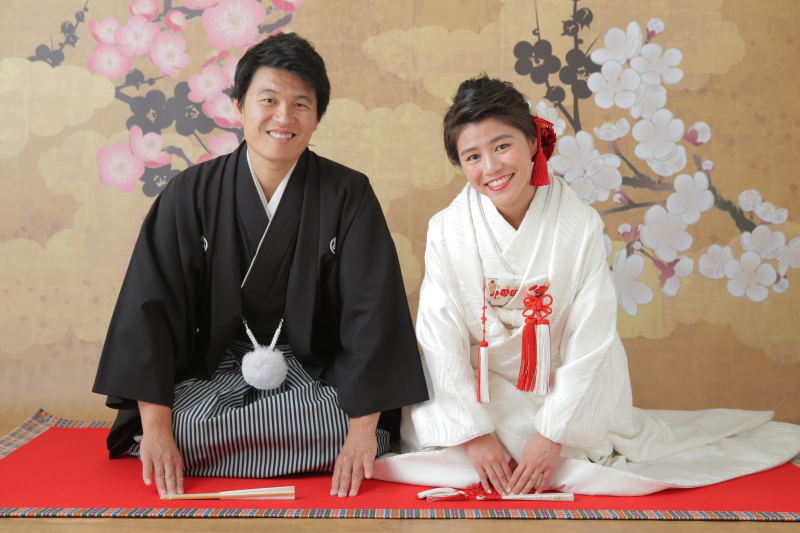 三つ指お正座ポーズ♪