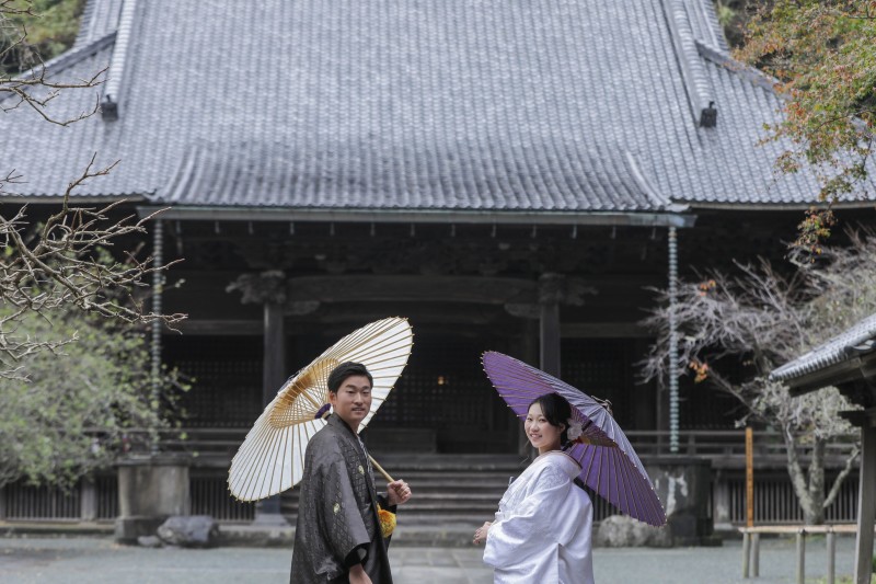 妙本寺和装ロケーション撮影