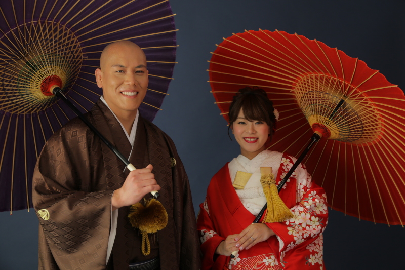 和装人気の和傘♪